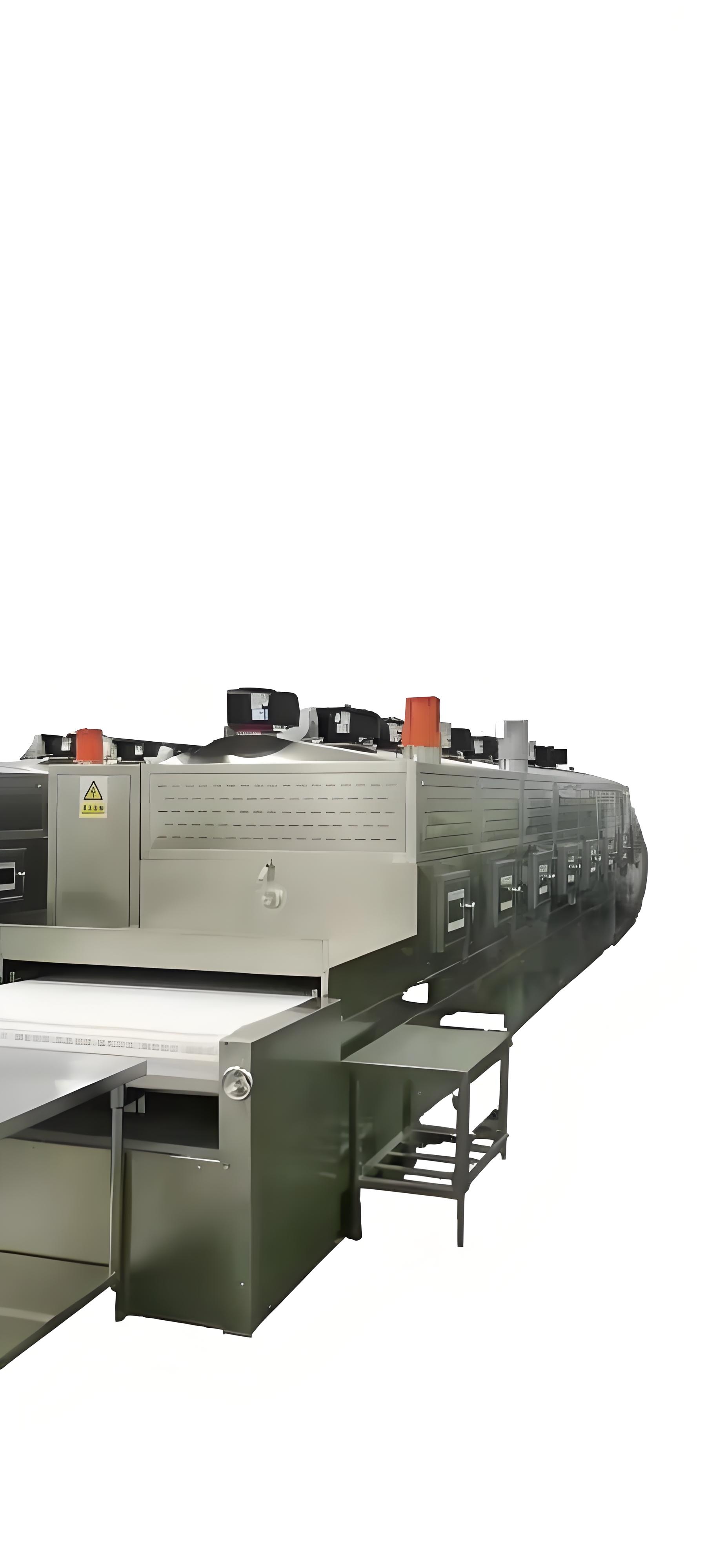 Hybrid Drying Tunnel Oven _ Microwave & Infrared Heating