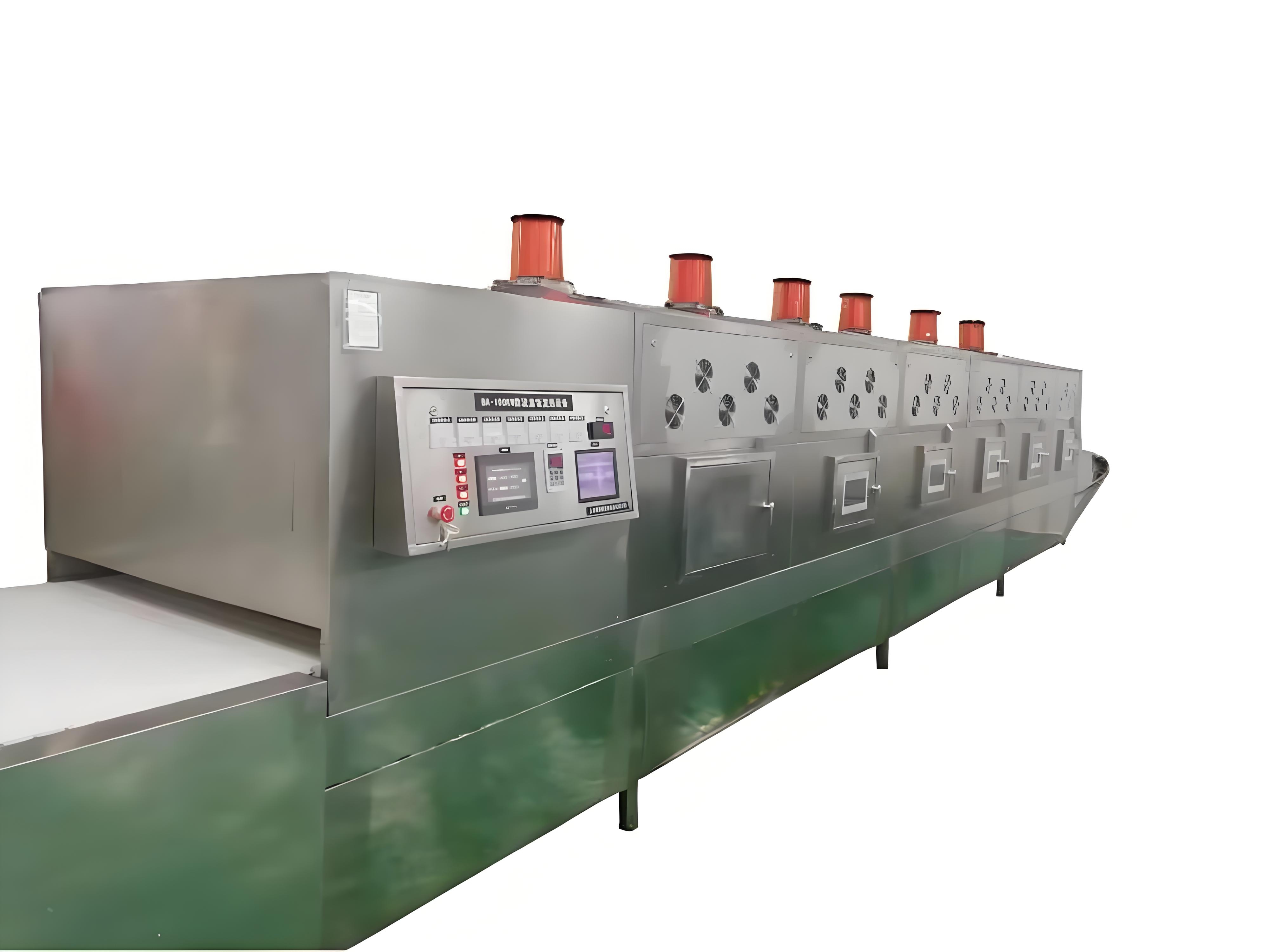 Hybrid Drying Tunnel Oven _ Microwave & Infrared Heating