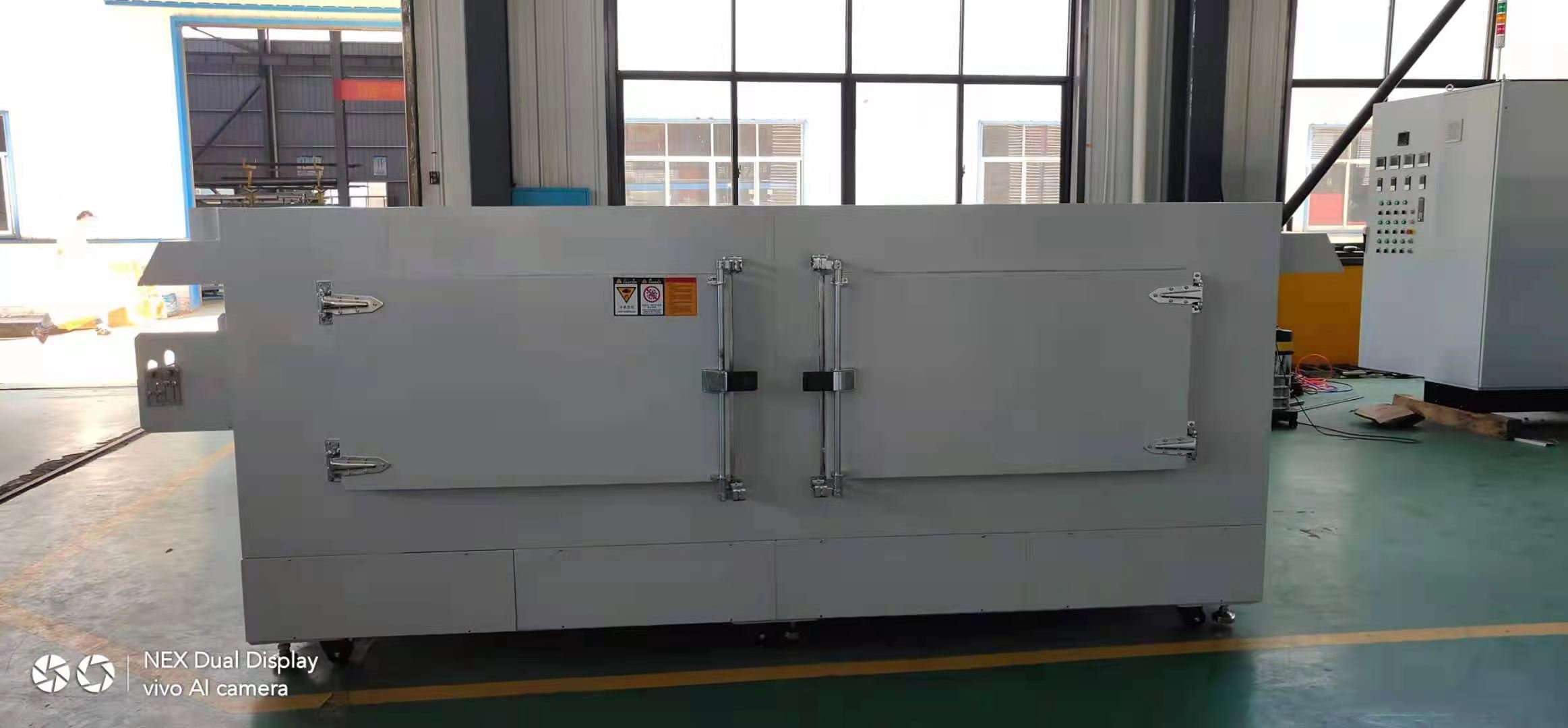 NMT-TZ-87 300mm wide wet continuous fiber  high temperature heat treatment furnace