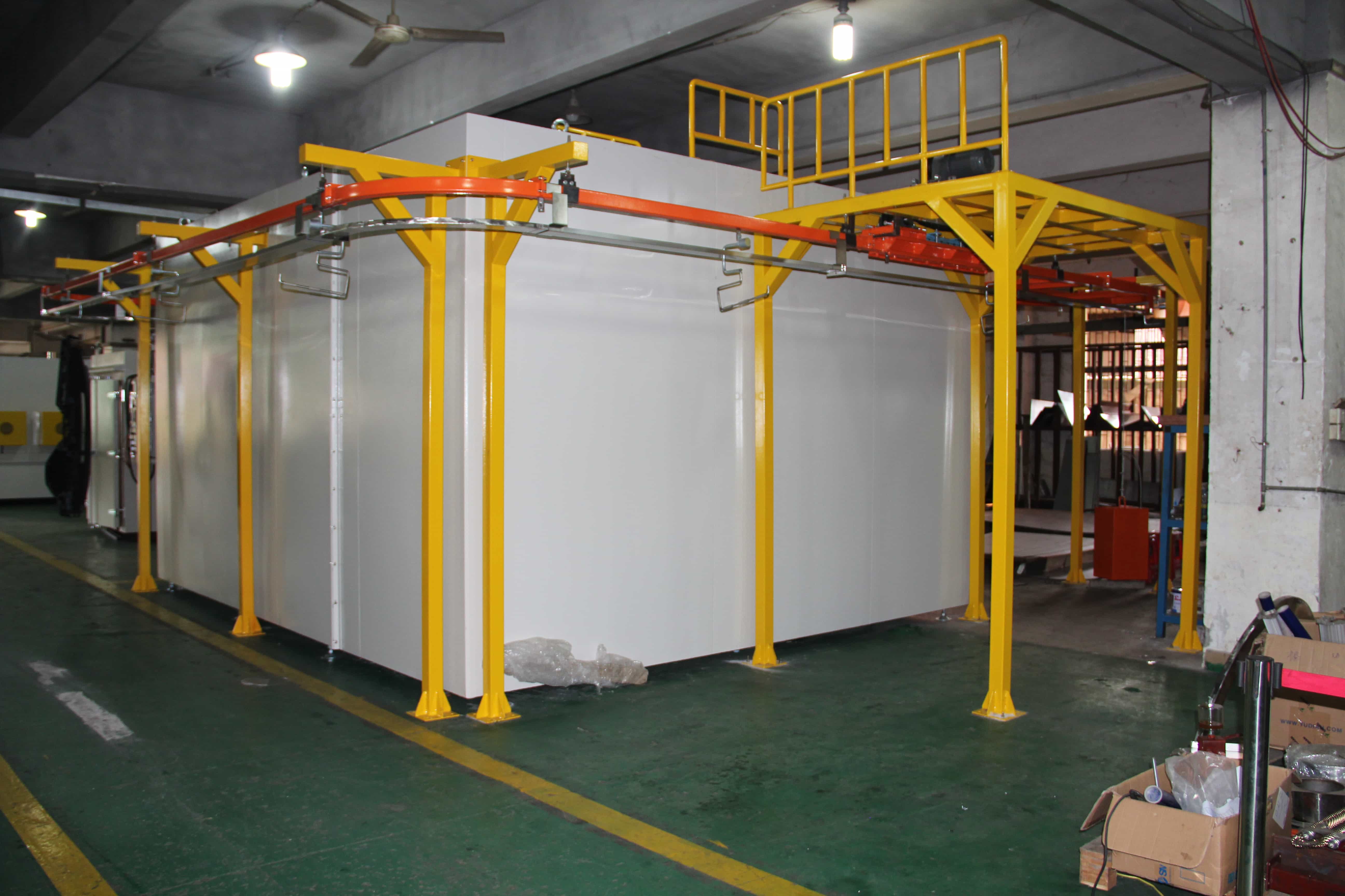 NMT-SDL-671 Automotive interior parts baking tunnel furnace