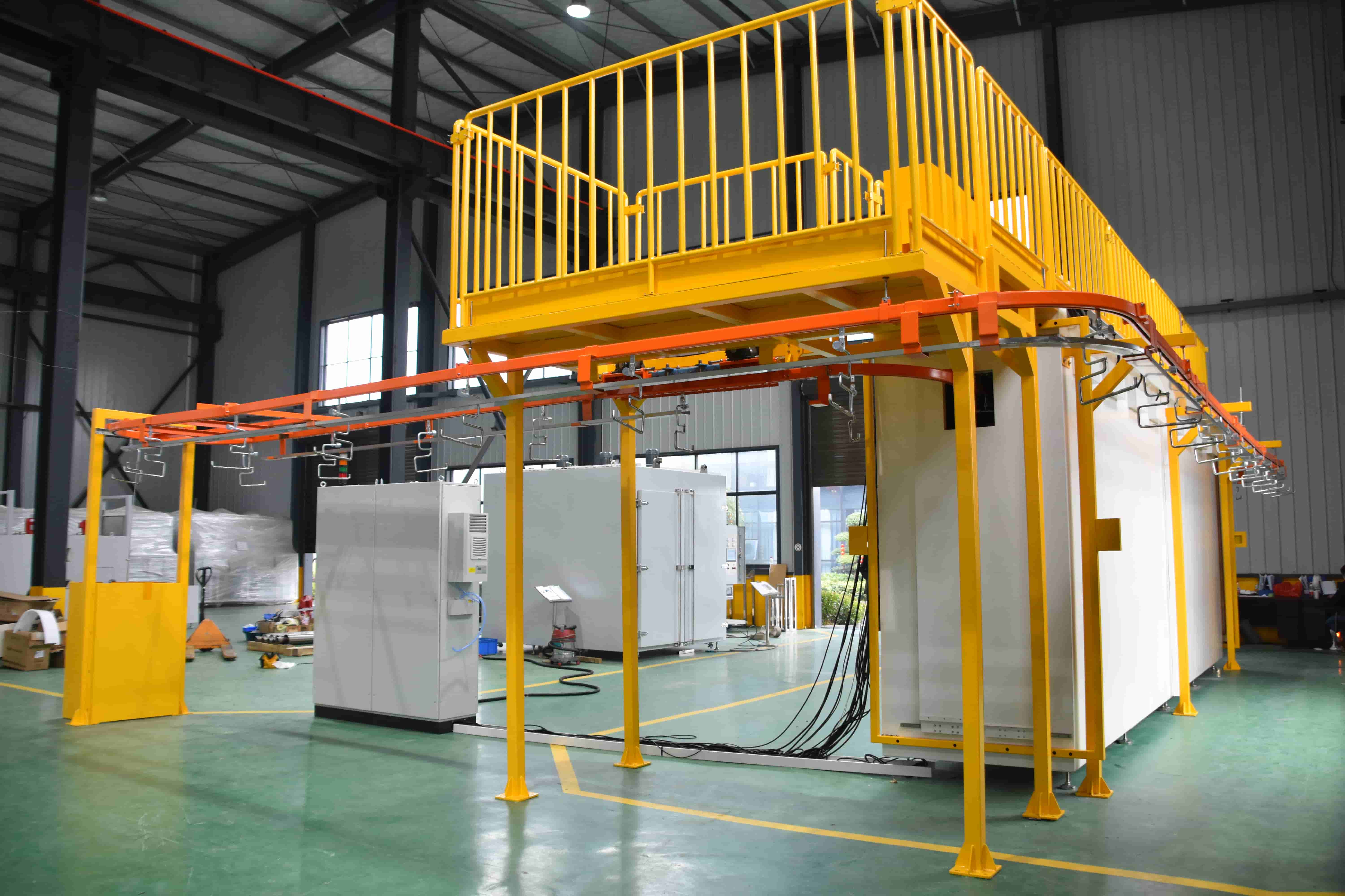 NMT-ZN-636 Automobile interior parts baking tunnel furnace