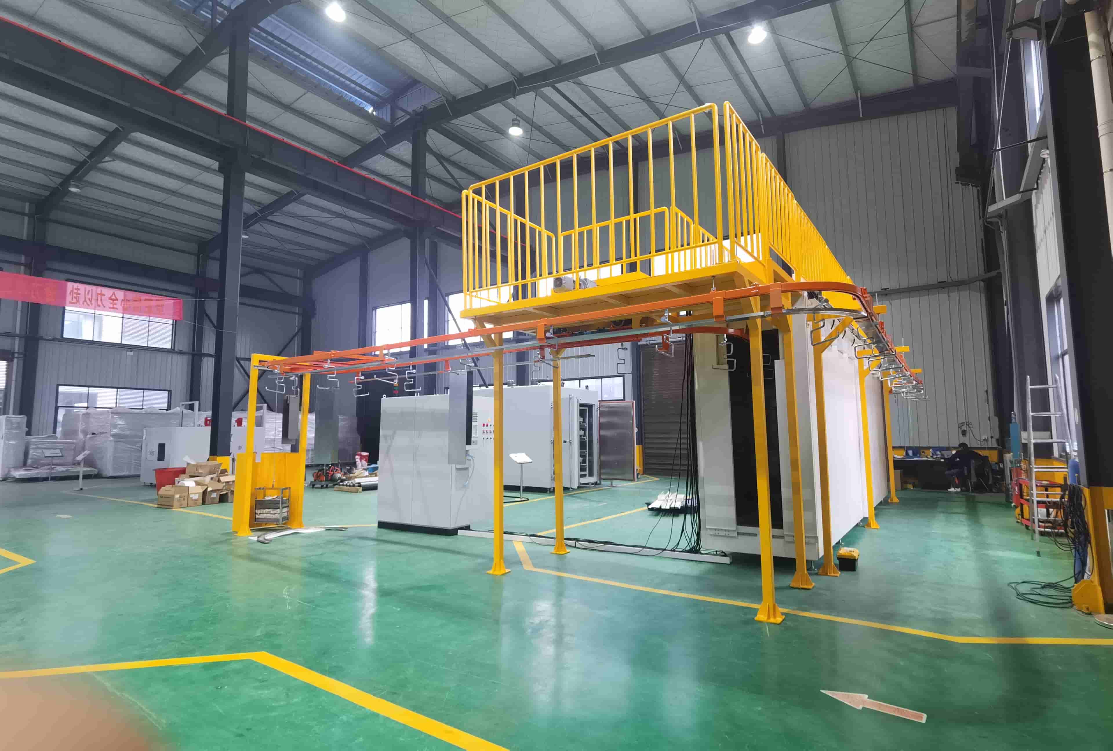NMT-ZN-636 Automobile interior parts baking tunnel furnace