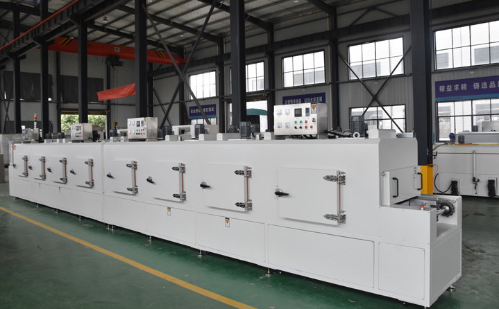 NMT-ZN-661 Automobile battery preheating and curing tunnel furnace