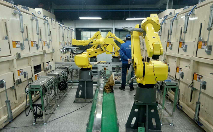 NMT-ZN-605 Capacitor automated docking tunnel furnace