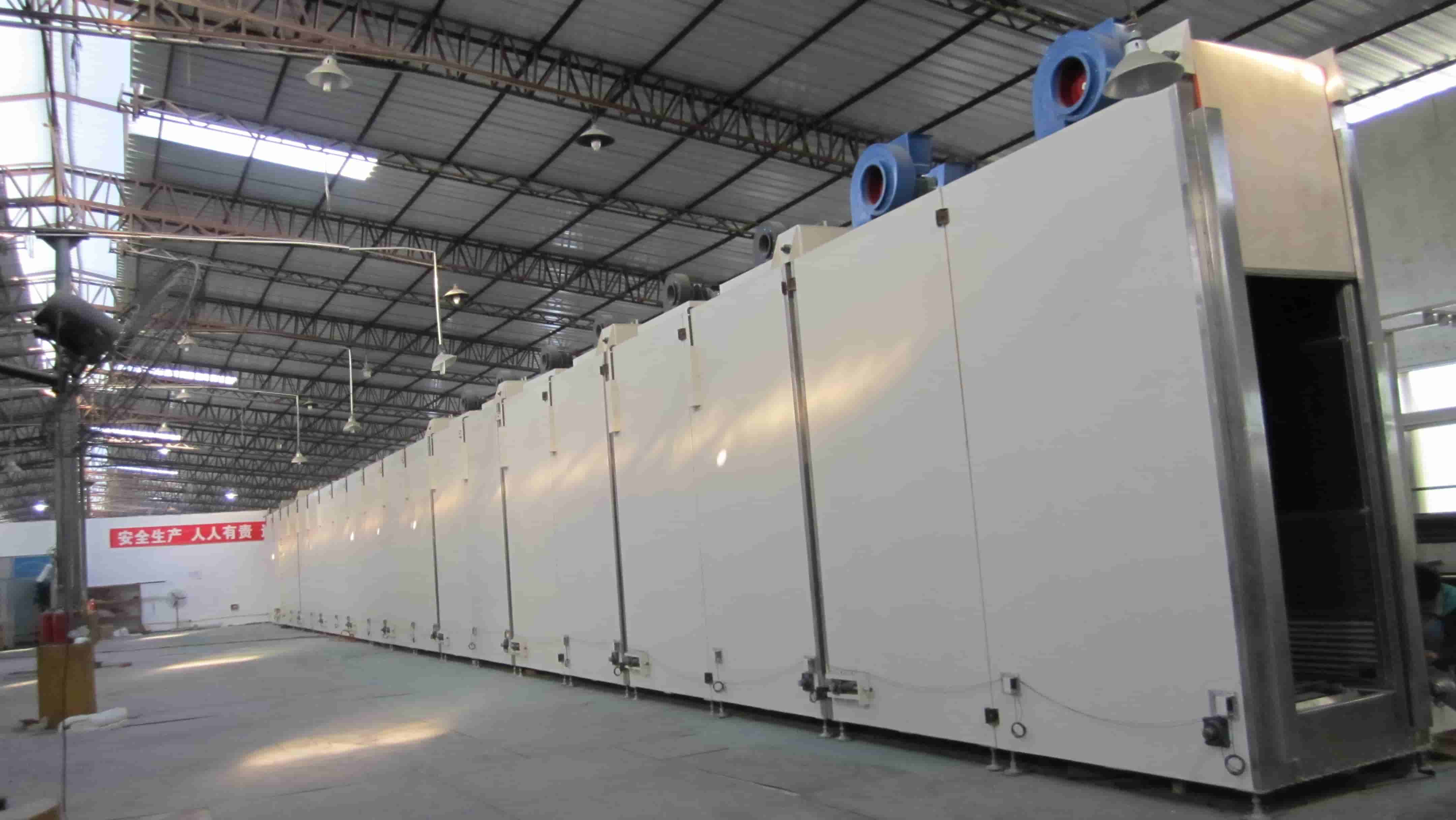 NMT-SDL-700 Special tunnel furnace for spraying hot air circulation