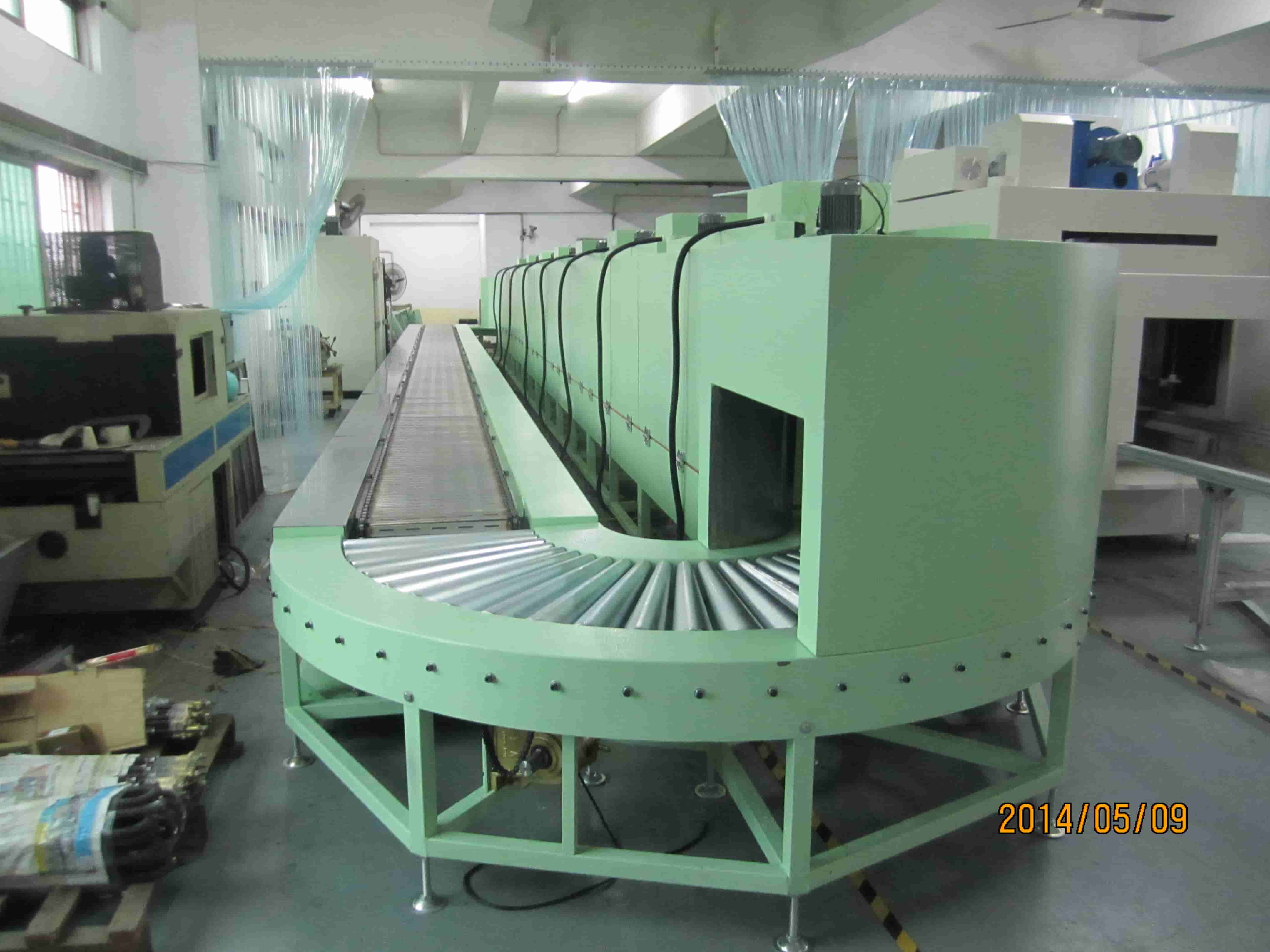 NMT-SDL-702 Special tunnel furnace for spraying hot air circulation