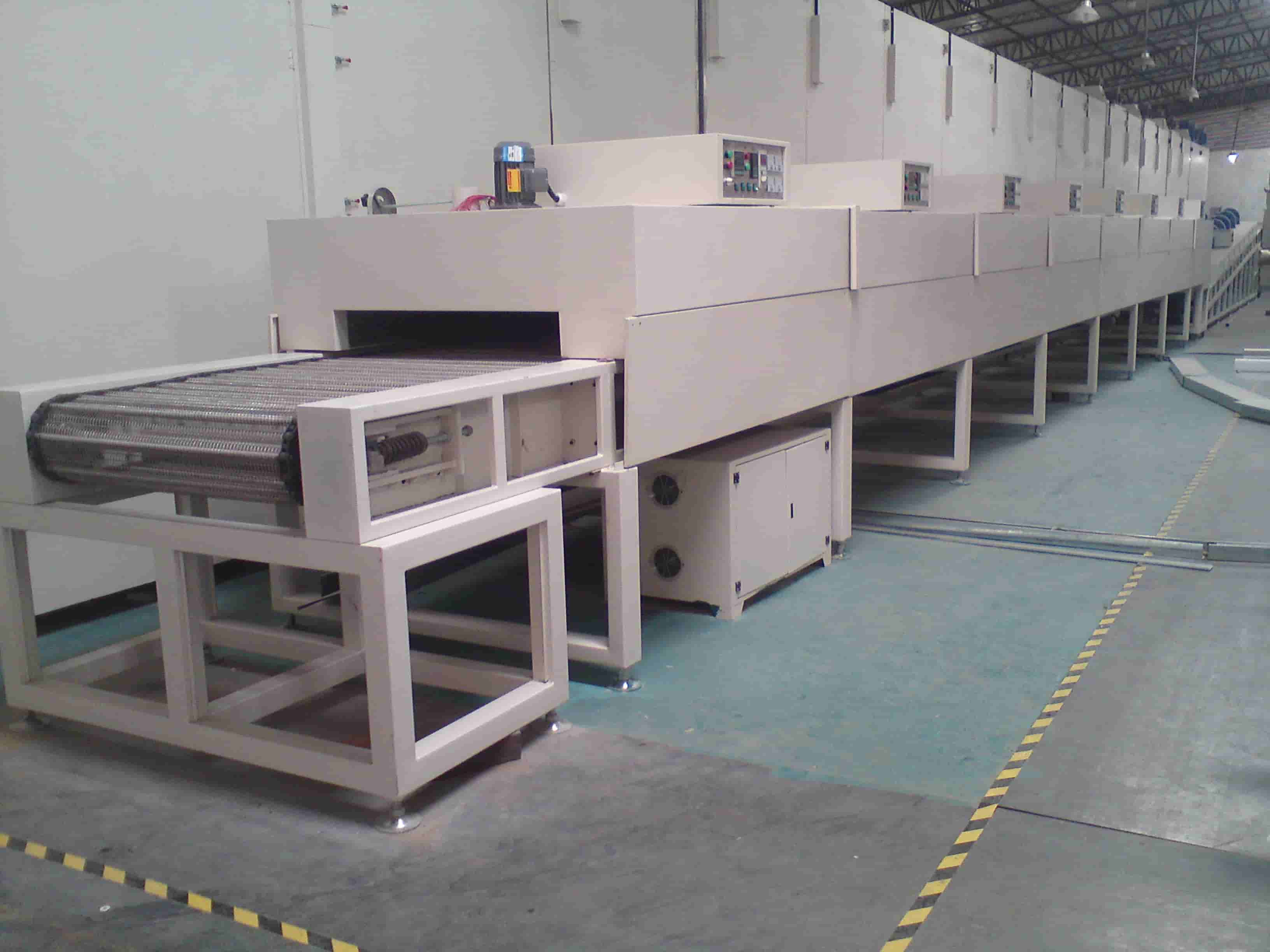 NMT-SDL-705 Special tunnel furnace for spraying hot air circulation