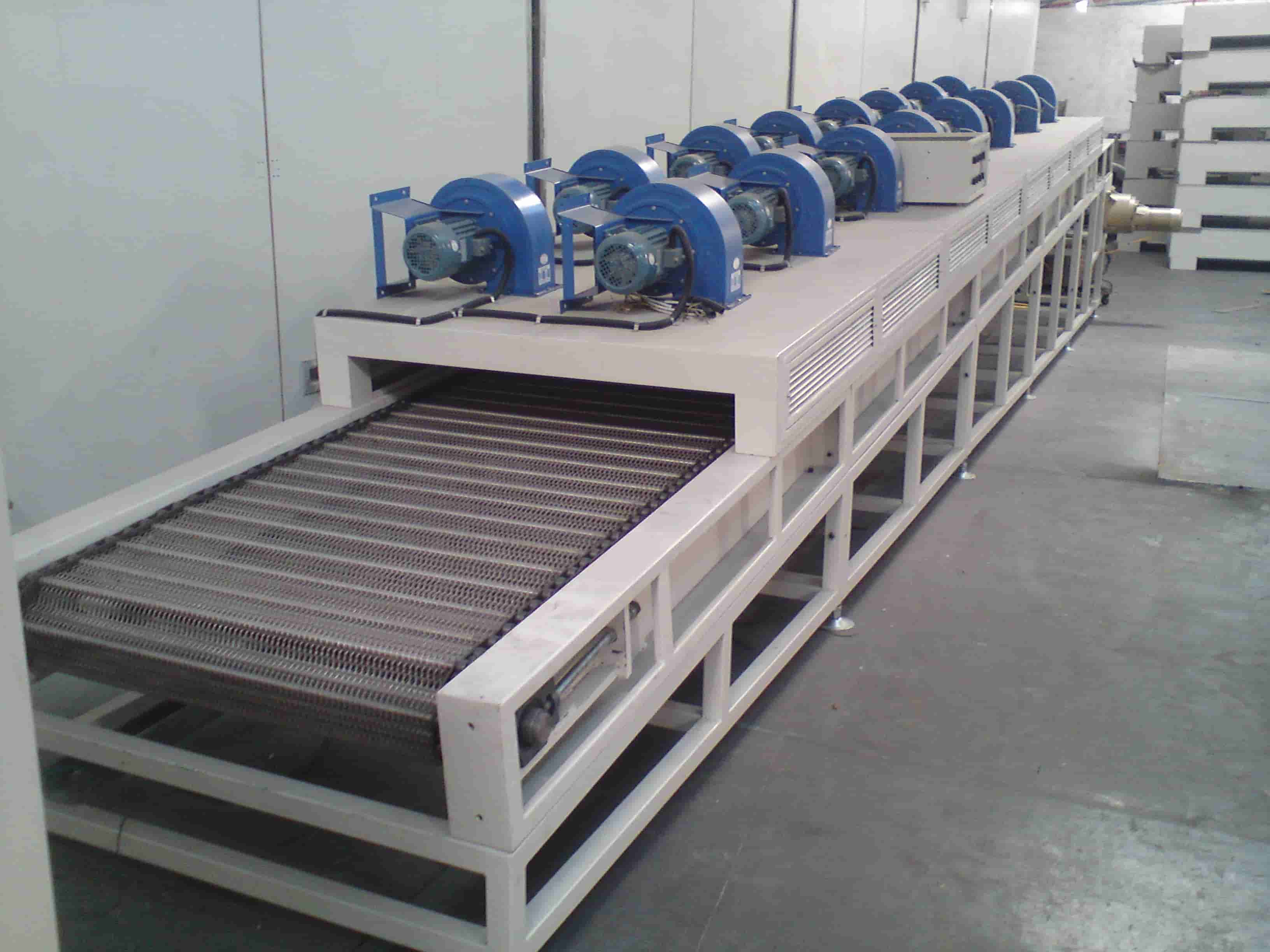 NMT-SDL-703 Special tunnel furnace for spraying hot air circulation