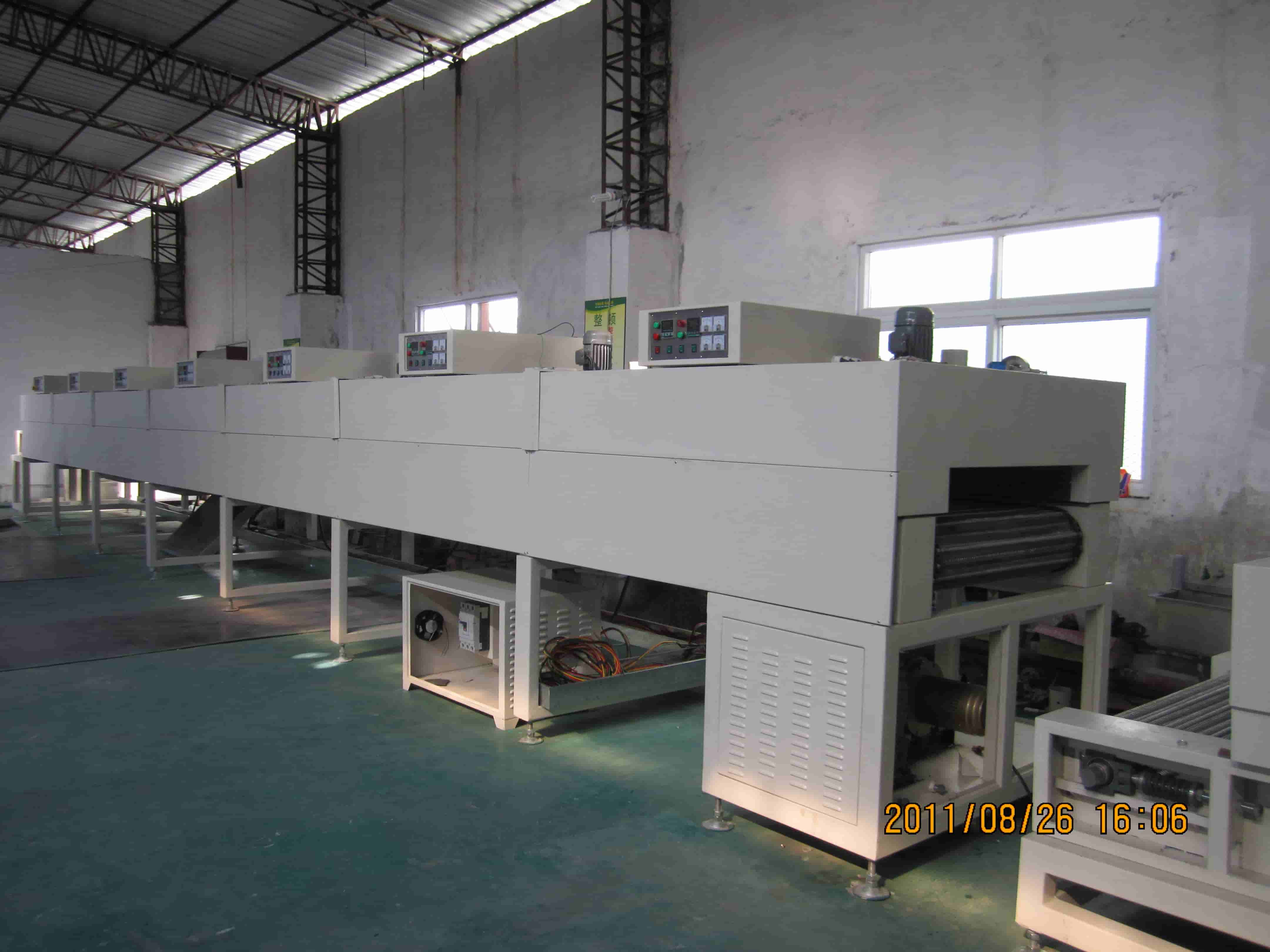 NMT-SDL-707 Special tunnel furnace for spraying hot air circulation