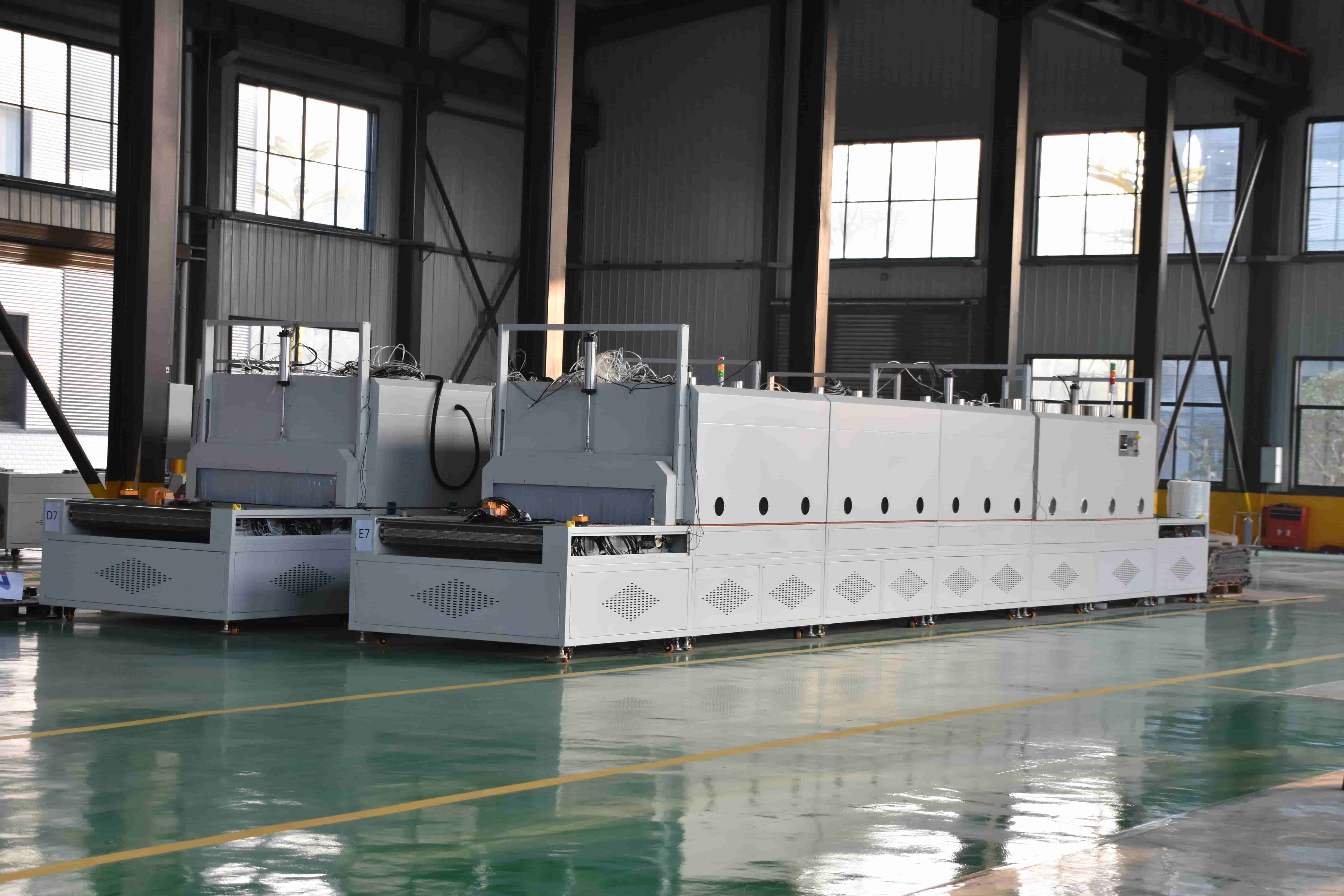 NMT-SDL-517 Hydrogen battery heating curing tunnel furnace