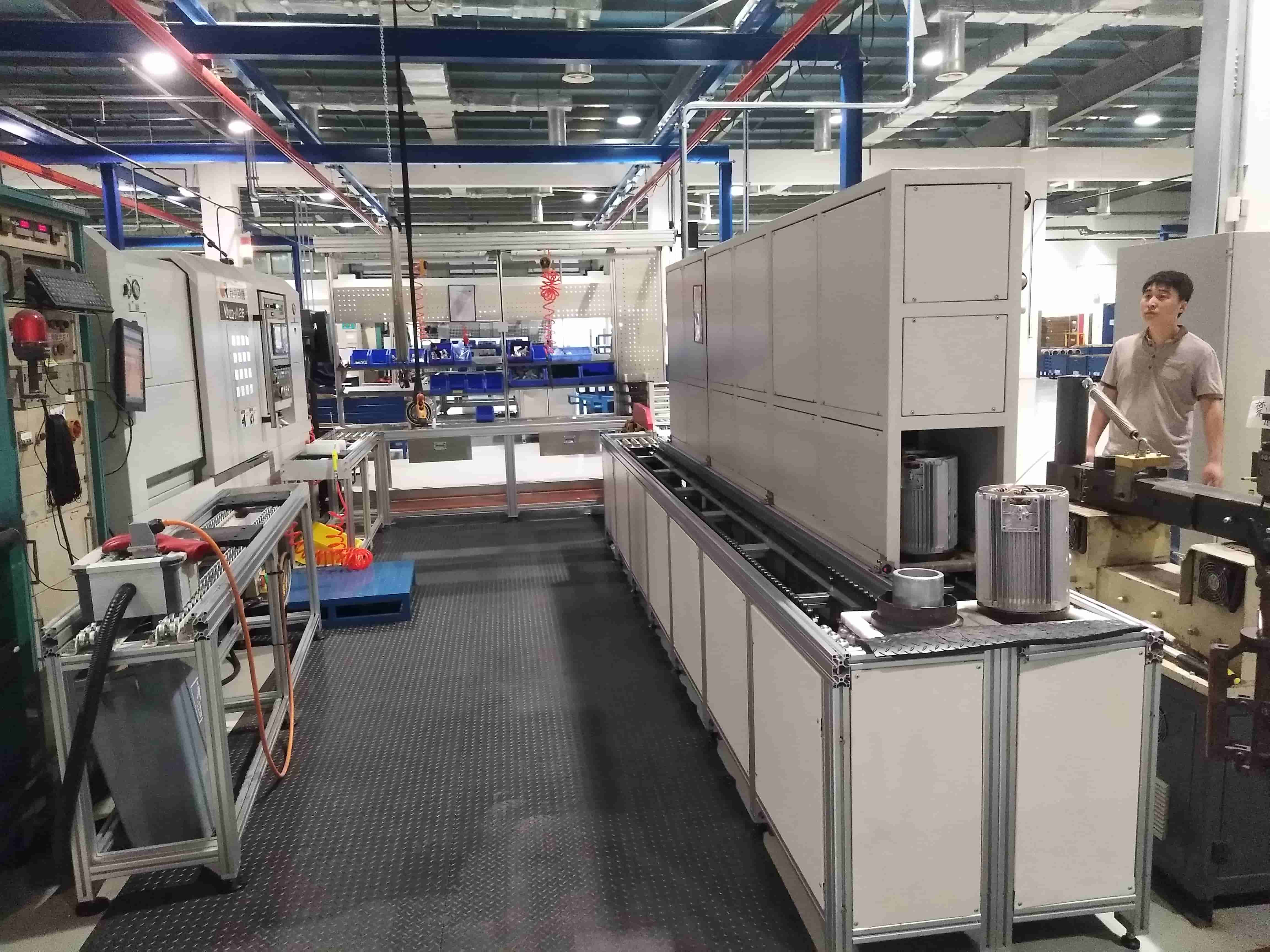 NMT-SDL-960  Motor shrink sleeve and cooling tunnel furnace