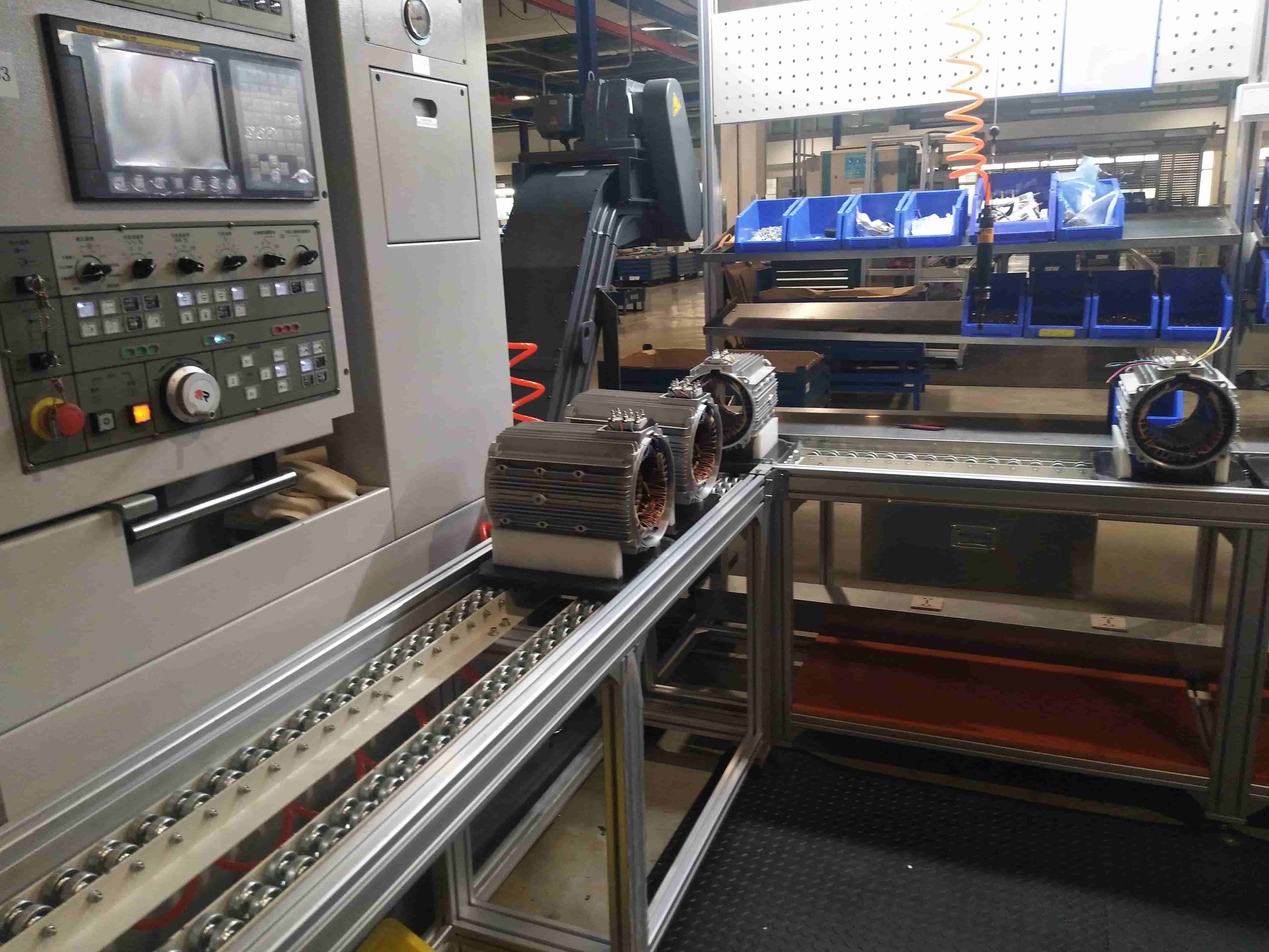 NMT-SDL-960  Motor shrink sleeve and cooling tunnel furnace