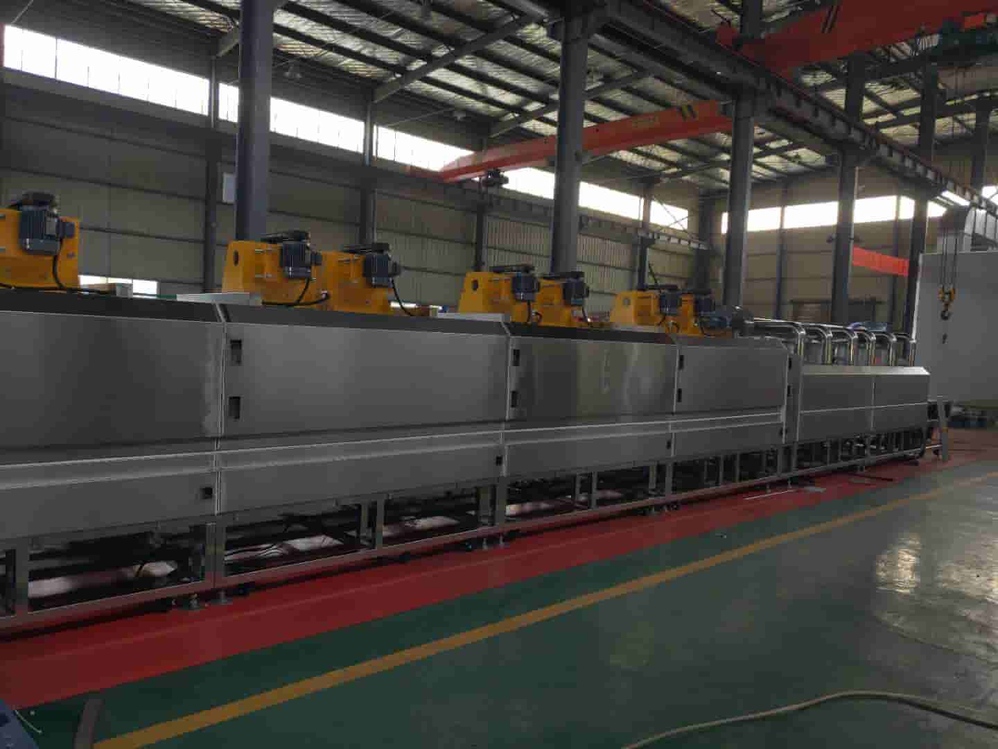 NMT-SDL-965 High temperature tunnel furnace for magnetic sheet surface oxidation