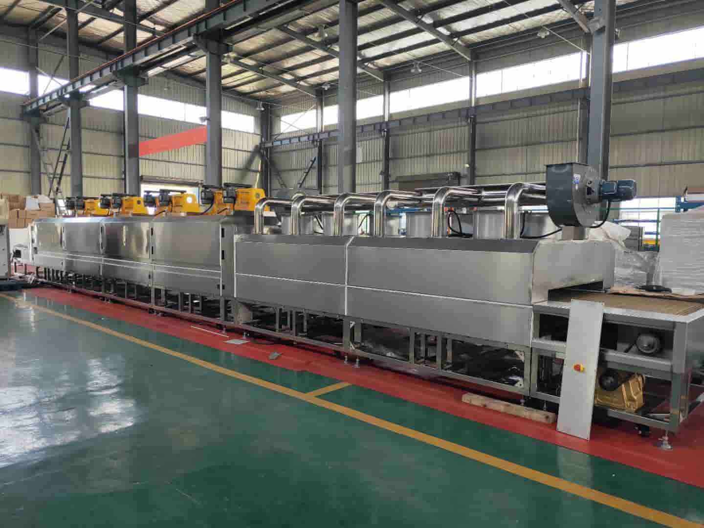 NMT-SDL-965 High temperature tunnel furnace for magnetic sheet surface oxidation