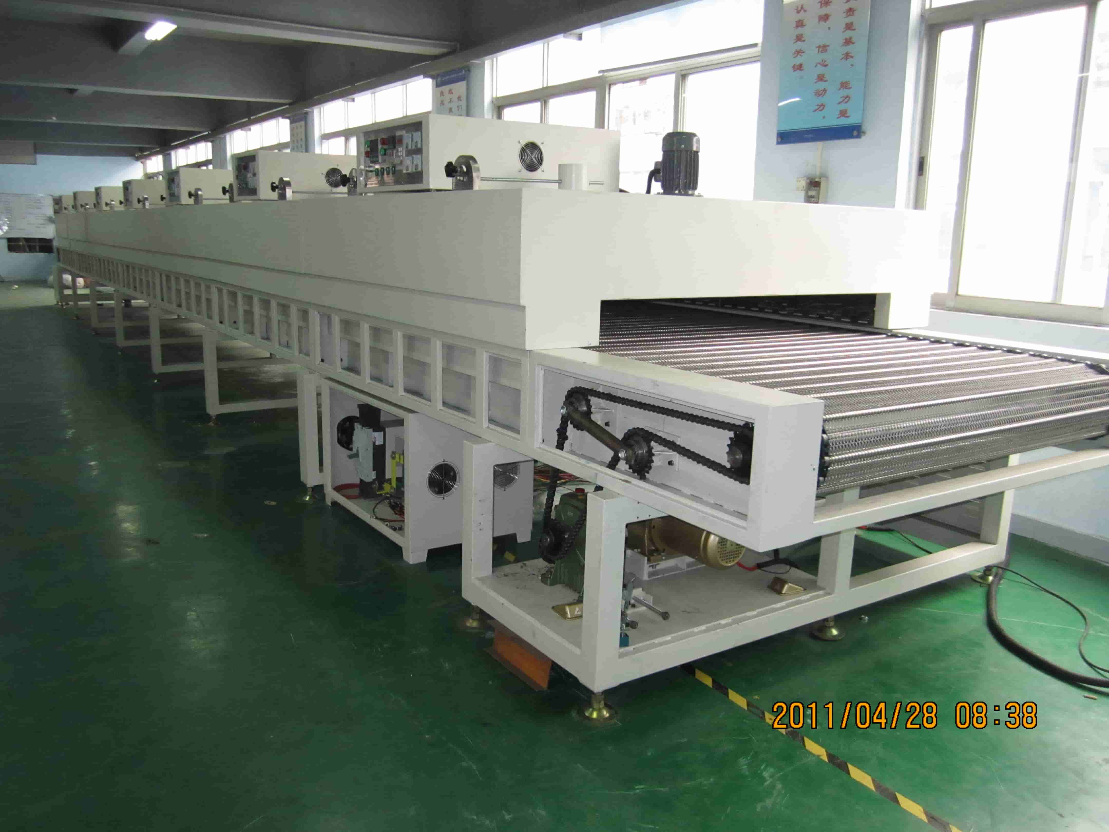 NMT-SDL-201 Hot air circulation drying tunnel furnace