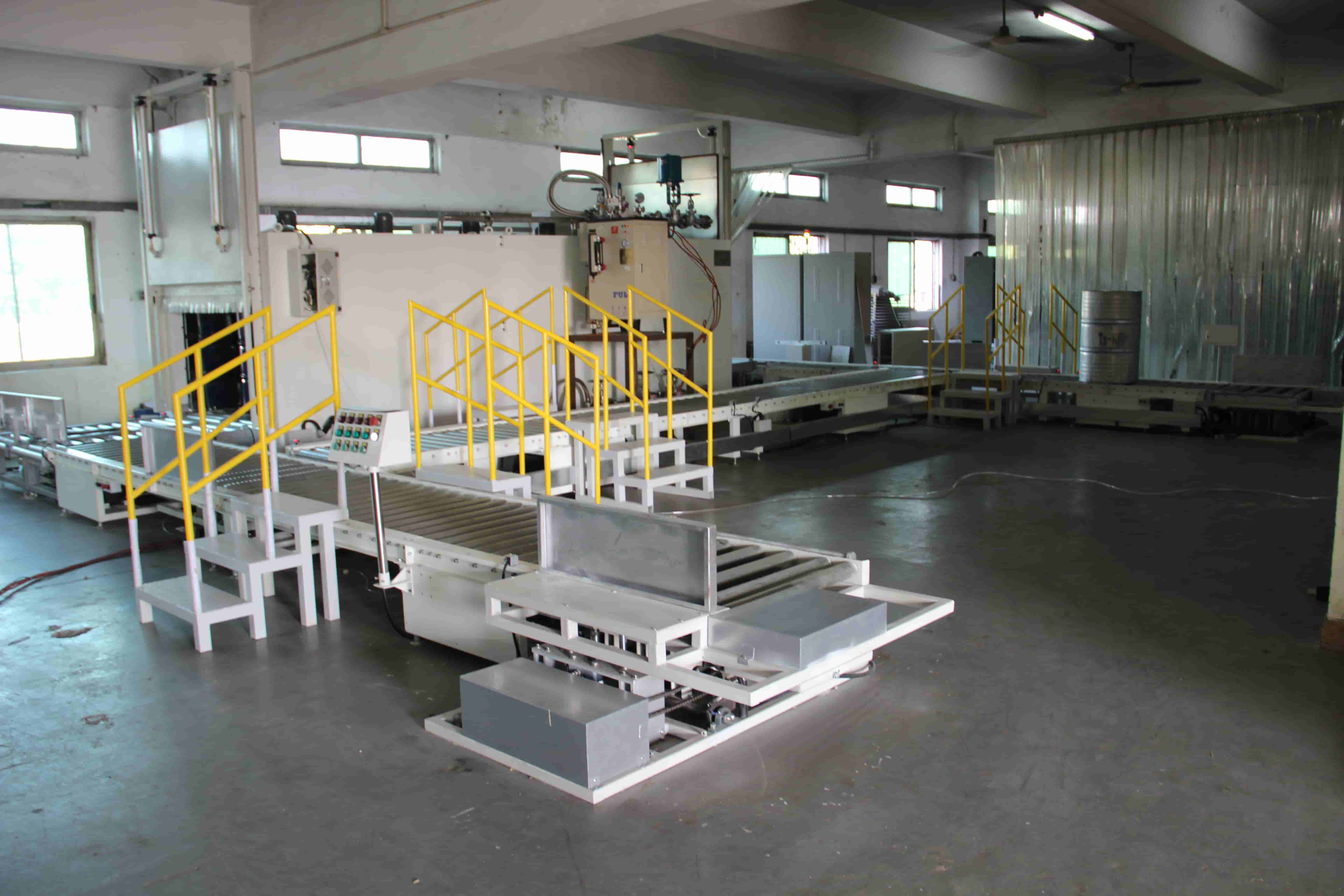 NMT-SDL-557  Automatic conveyor steam tunnel furnace