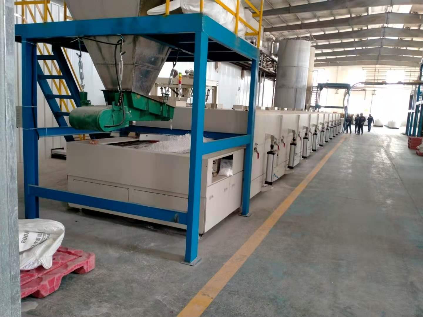 NMT-SDL-519 450 degrees high temperature baking battery powder moisture drying tunnel furnace