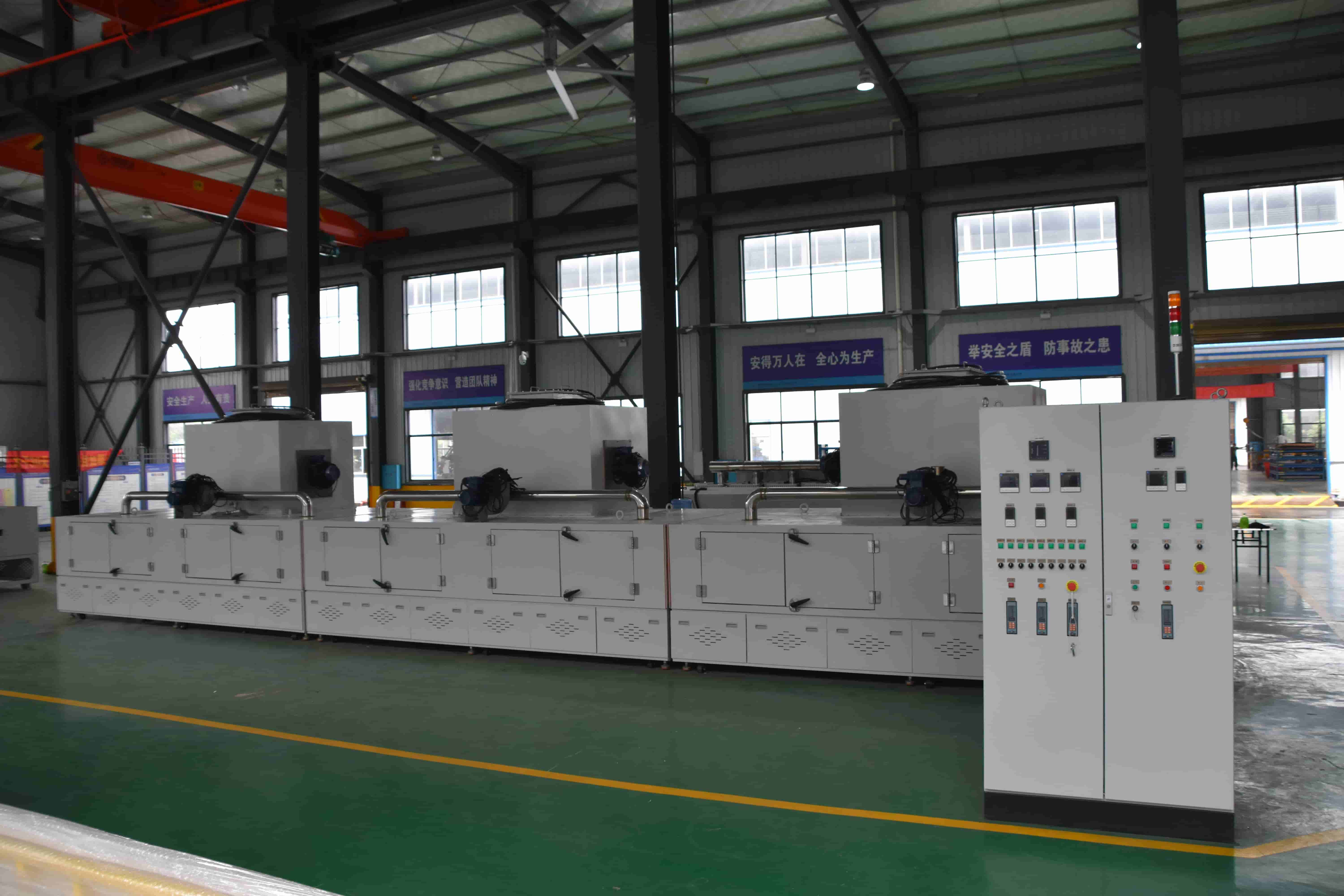 NMT-TZ-88 Preheating and curing tunnel oven