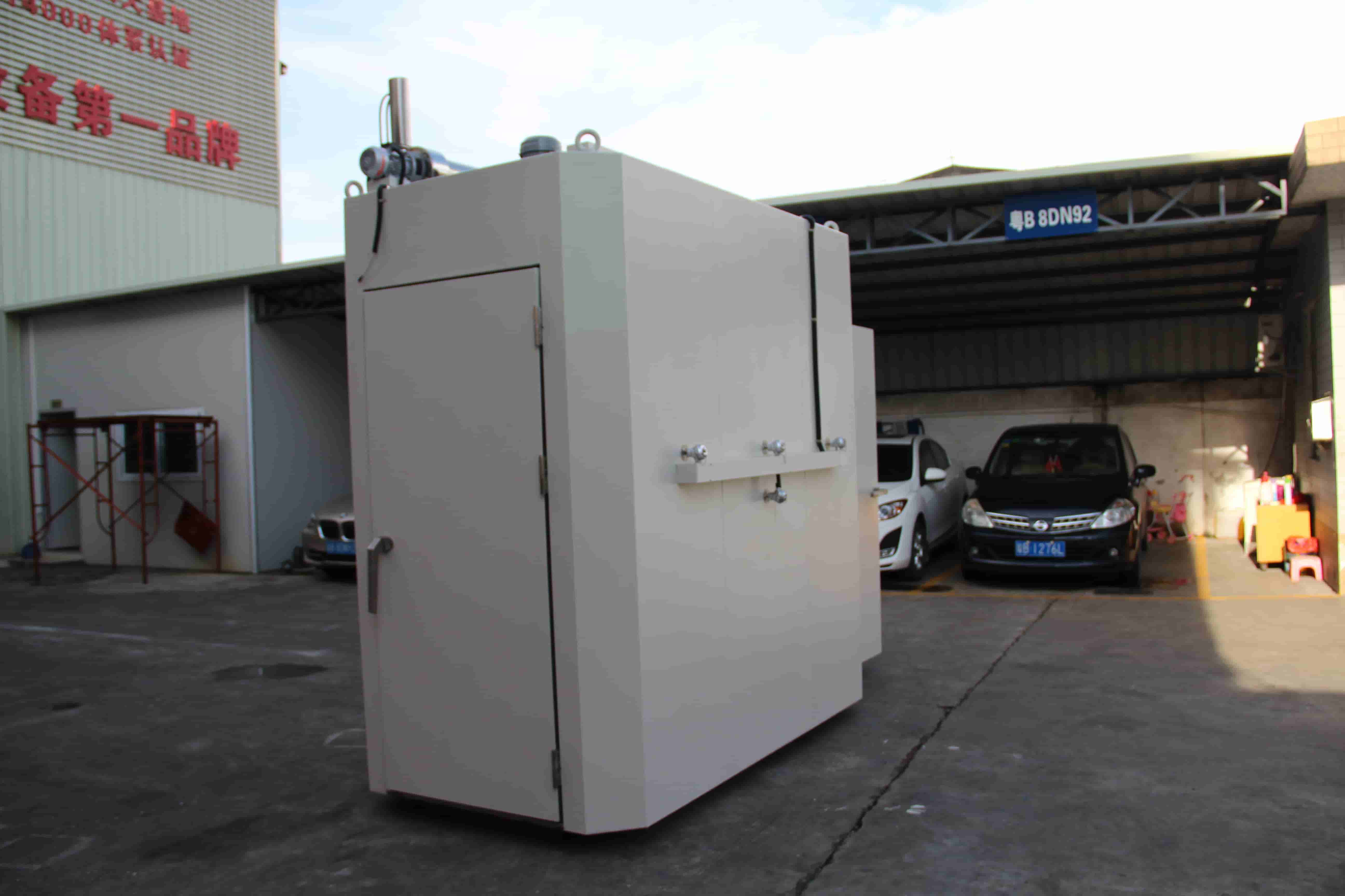 NMT-LH-8717 Silicone rubber vulcanization front and rear door sliding oven