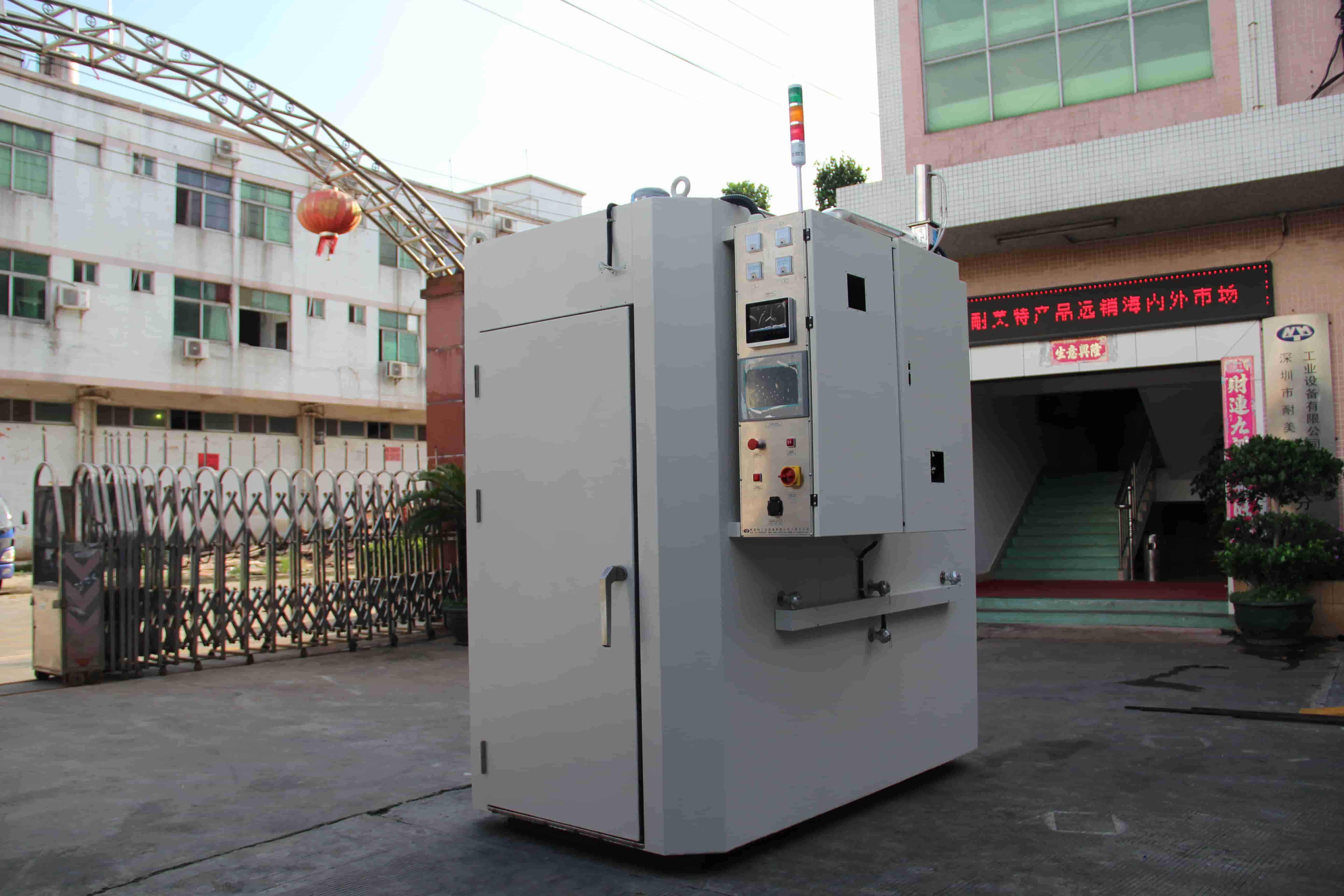 NMT-LH-8717 Silicone rubber vulcanization front and rear door sliding oven