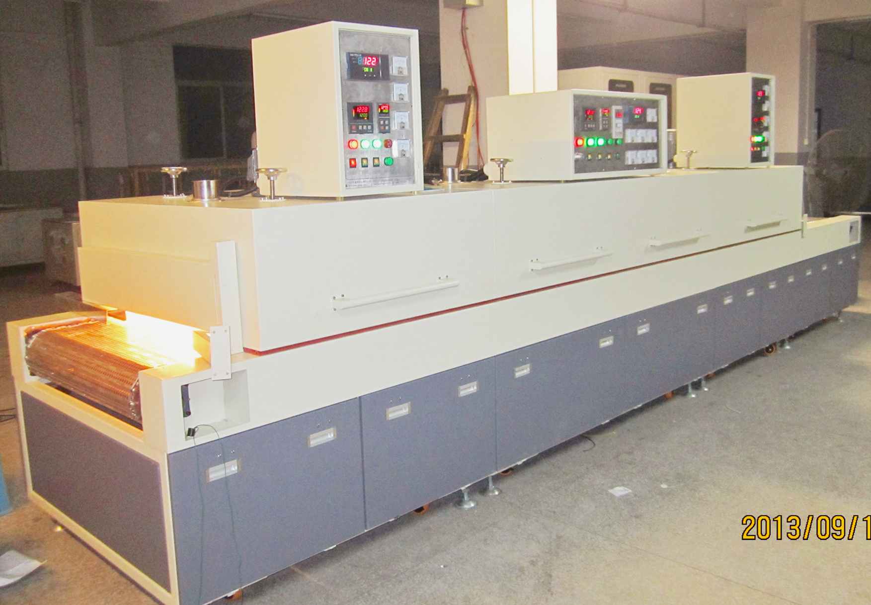 Standard IR Heating Tunnel Oven For Electronics