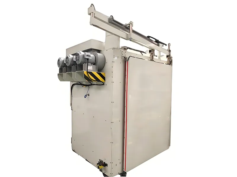 Battery automatic door oven