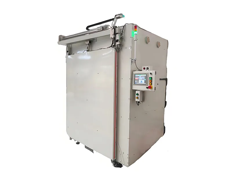 Battery automatic door oven