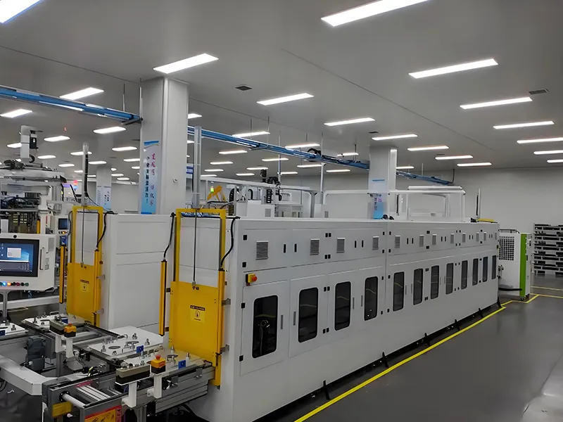 Motor heating and cooling furnace